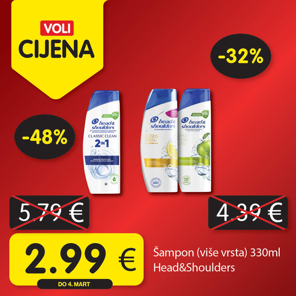 <p><em>Širok izbor proizvoda po najpovoljnijim cijenama na tržištu u svim Voli i Naš diskont marketima.</em></p>