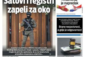 Naslovna strana "Vijesti" za 28. februar 2026.