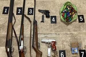 Ulcinj: Oduzeto oružje i municija, podnijeta krivična prijava