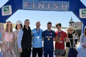 Humanitarna trka: Prikupljeno 1.700 eura za liječenje Budvanina