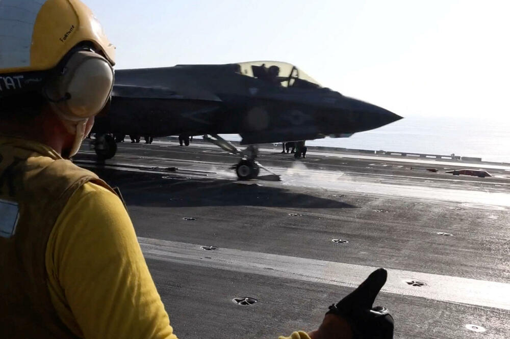 Sa video-snimka koji je objavila Centralna komanda SA, uz saopštenje za javnost o operaciji &ldquo;Epski bijes&rdquo;, Foto: Rojters