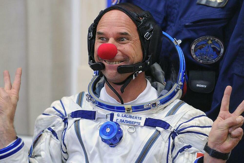Gaj Laliberte kao prvi kanadski turista u svemiru 2009. godine, Foto: AFP via Getty Images