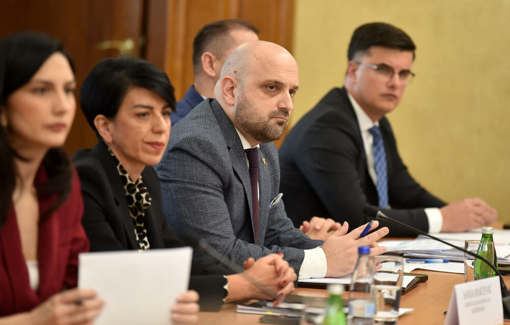 <p>U Skupštini Crne Gore održava se zajednička sjednica Odbora za bezbjednost i odbranu i Odbora za politički sistem, pravosuđe i upravu, koja je sazvana zbog kontrolnog saslušanja čelnika bezbjednosnog sektora na temu utvrđivanja okolnosti u vezi sa bjekstvom šefa organizovane kriminalne organizacije Miloša Medenice</p>  <p>Predsjednik podgoričkog Višeg suda Zoran Radović najavio je da neće doći na zajedničko kontrolno saslušanje, a nije se pojavio ni direktor Agencije za nacionalnu bezbjednost (ANB) Ivica Janović koji je poslao predstavnicu Sanju Raičević</p>