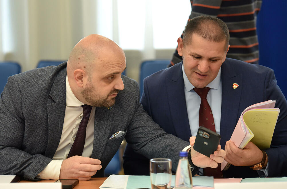 <p>U Skupštini Crne Gore održava se zajednička sjednica Odbora za bezbjednost i odbranu i Odbora za politički sistem, pravosuđe i upravu, koja je sazvana zbog kontrolnog saslušanja čelnika bezbjednosnog sektora na temu utvrđivanja okolnosti u vezi sa bjekstvom šefa organizovane kriminalne organizacije Miloša Medenice</p>  <p>Predsjednik podgoričkog Višeg suda Zoran Radović najavio je da neće doći na zajedničko kontrolno saslušanje, a nije se pojavio ni direktor Agencije za nacionalnu bezbjednost (ANB) Ivica Janović koji je poslao predstavnicu Sanju Raičević</p>