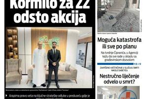 Naslovna strana "Vijesti" za 4. mart 2026.