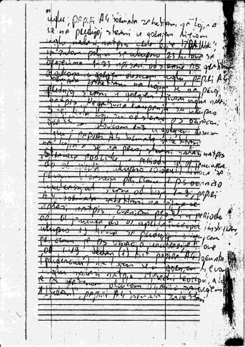 <p>Slabo vidljivu kopiju potvrde dostavili su medijima Đukanovićevi advokati, a "Vijesti" su je tehnički poboljšale kako bi se mogla pročitati</p>