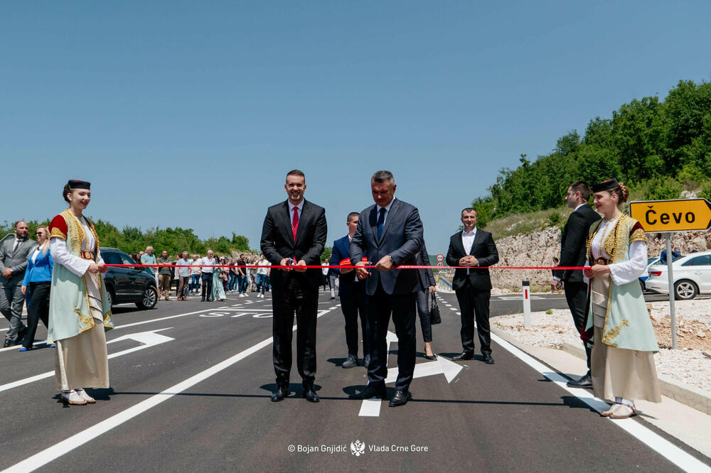Sa rekonstrukcije puta Cetinje-Čevo, Foto: Vlada CG