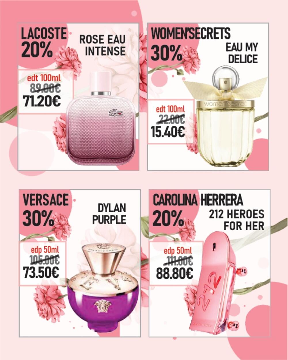 <p>Povodom 8. marta, Dana žena, BAR-KOD Parfimerije su pripremile posebnu ponudu kojom slave ljepotu, eleganciju i pažnju koju želimo da poklonimo najvažnijim damama u našem životu.</p>