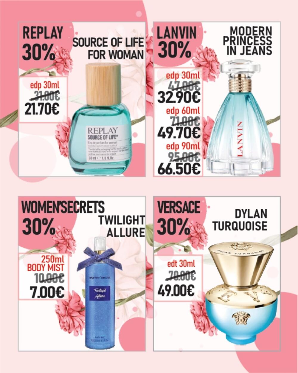 <p>Povodom 8. marta, Dana žena, BAR-KOD Parfimerije su pripremile posebnu ponudu kojom slave ljepotu, eleganciju i pažnju koju želimo da poklonimo najvažnijim damama u našem životu.</p>