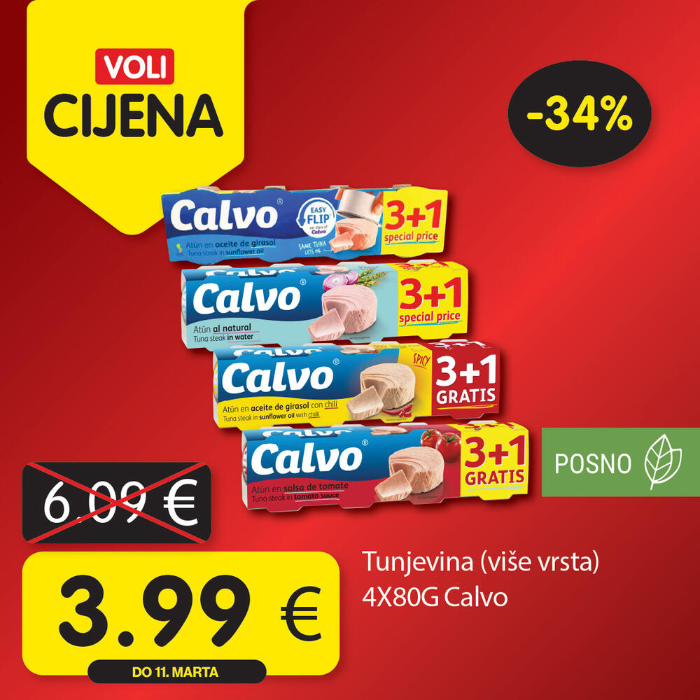 <p><em>Potražite proizvode sa specijalnom oznakom Voli cijena i uštedite vaš kućni budžet.</em></p>