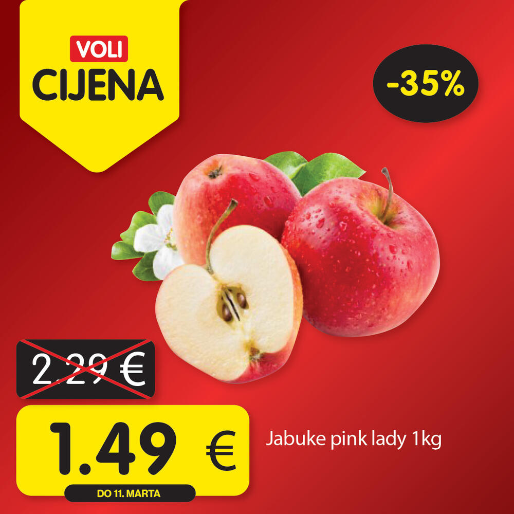 <p><em>Potražite proizvode sa specijalnom oznakom Voli cijena i uštedite vaš kućni budžet.</em></p>