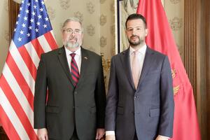 Milatović se sastao sa Kizom: "Iskazana podrška naporima SAD...