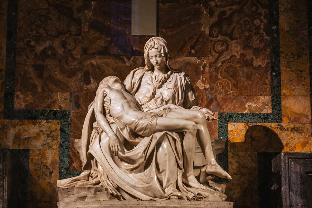 Mikelanđelova skulptura Pijeta u Vatikanu, Foto: Shutterstock