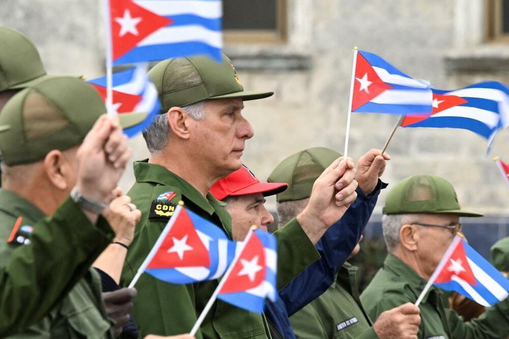 Predsjednik Kube Migel Dijaz-Kanel u Havani u januaru 2026., Foto: Reuters