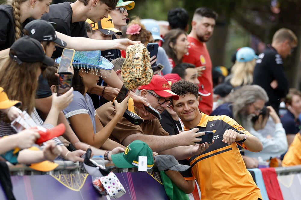 Lando Noris želi da ponovo bude ispred svih, Foto: Reuters