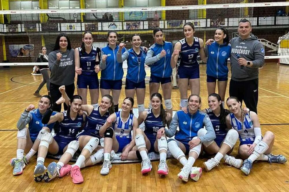 Odbojkašice Budućnosti, Foto: OK Budućnost