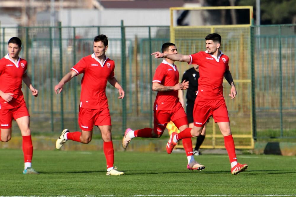 Fudbaleri Lovćena, Foto: FSCG