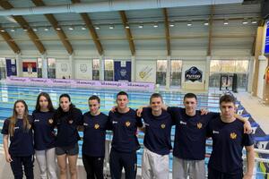 Plivačka reprezentacija Crne Gore osvojila 16 medalja na Serbian...