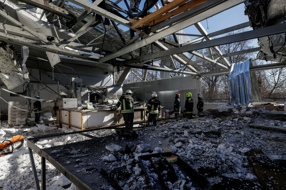 Detalj iz Harkova nakon ruskog napada, Foto: REUTERS