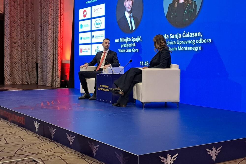 Spajić na događaju "Otvoreno sa premijerom", Foto: Mirko Kotlaš
