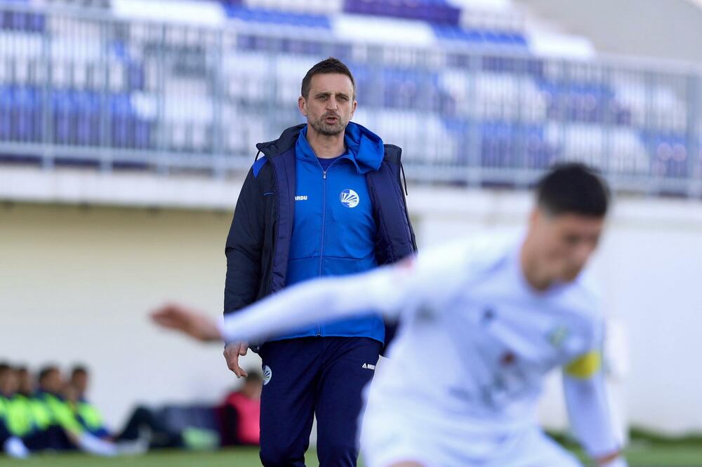 Peković na prethodnoj utakmici, Foto: FSCG