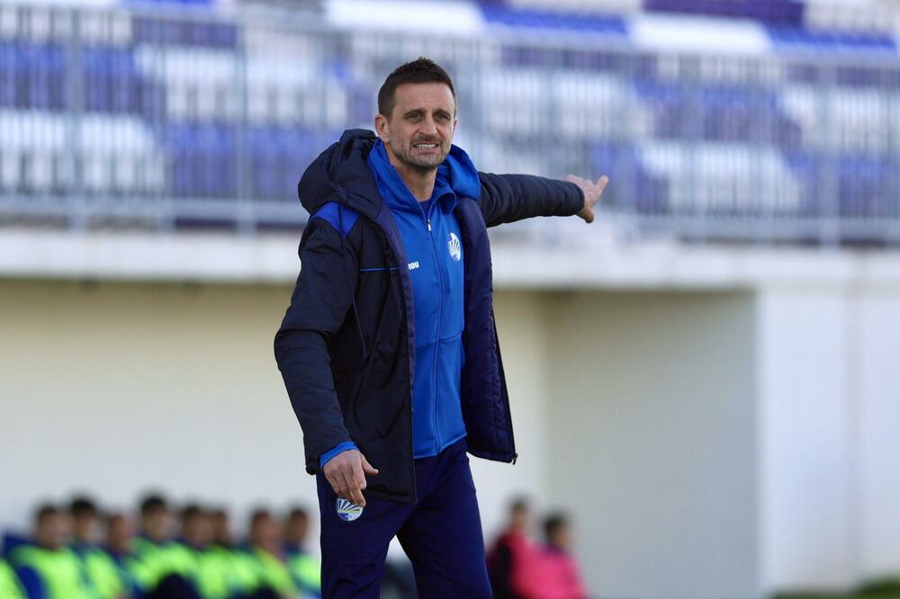 Peković na jučerašnjem meču, Foto: FSCG