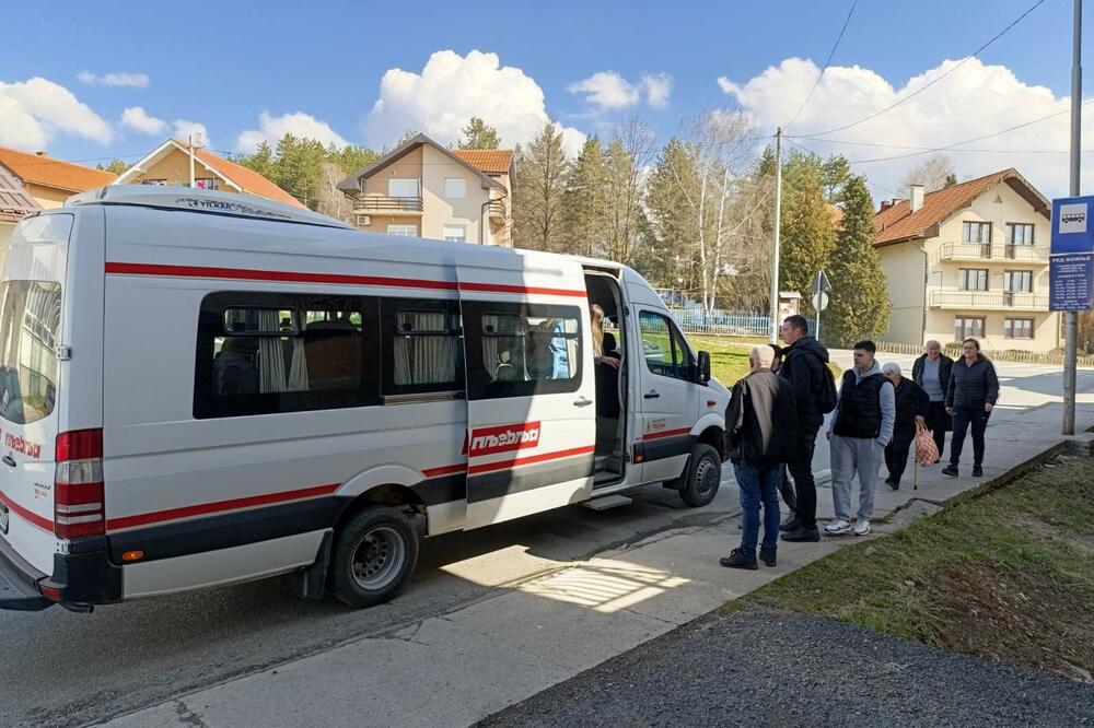 Gradski prevoz u Pljevljima, Foto: Goran Malidžan