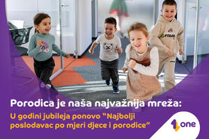 Porodica je naša najvažnija mreža:Kompanija One u godini jubileja...