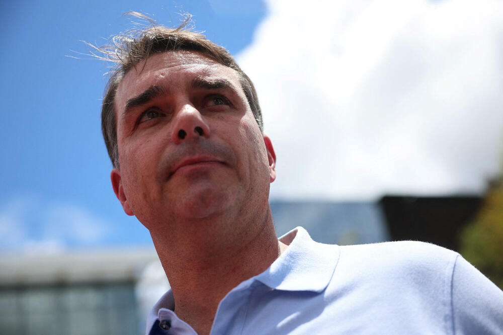 Flavio Bolsonaro, sin Žaira Bolsonara, Foto: Reuters