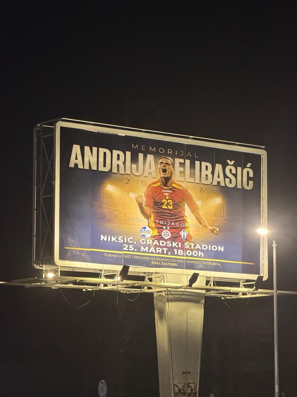 Andrija Delibašić, Memorijal Andrija Delibašić