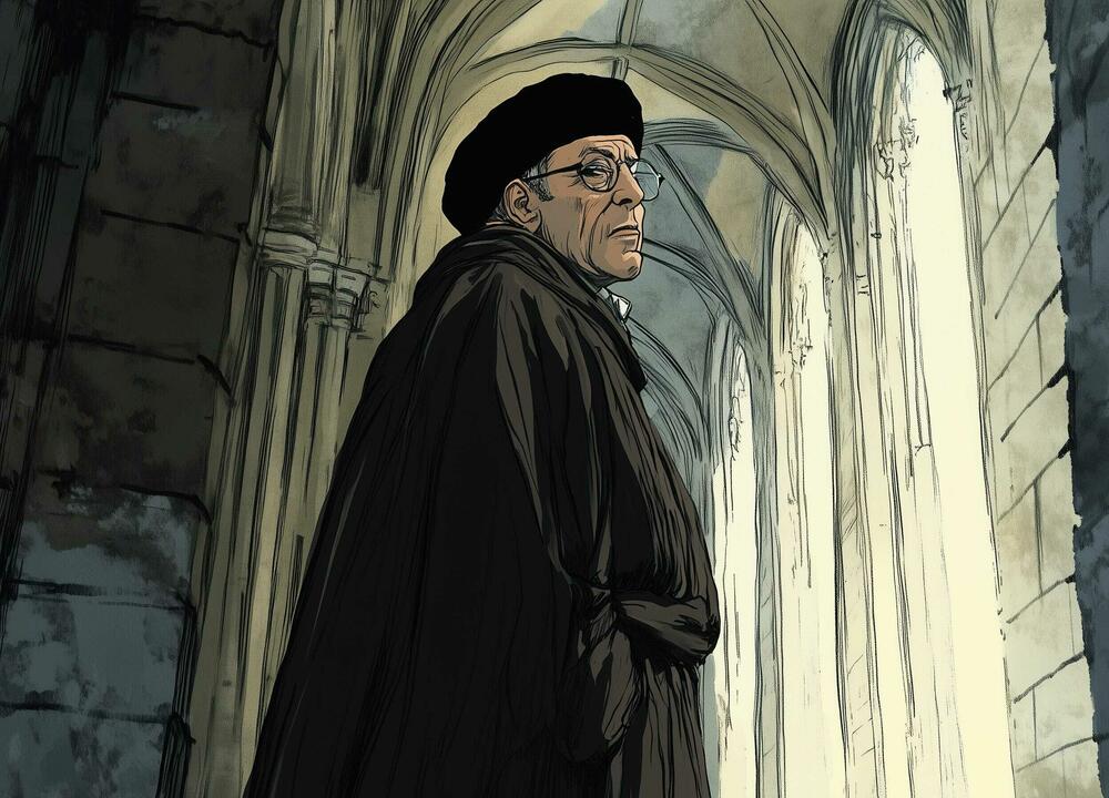 Mišel Fuko na ilustraciji Dž. Stangruma