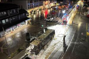 Među žrtvama požara u autobusu u Švajcarskoj i ženska osoba iz...