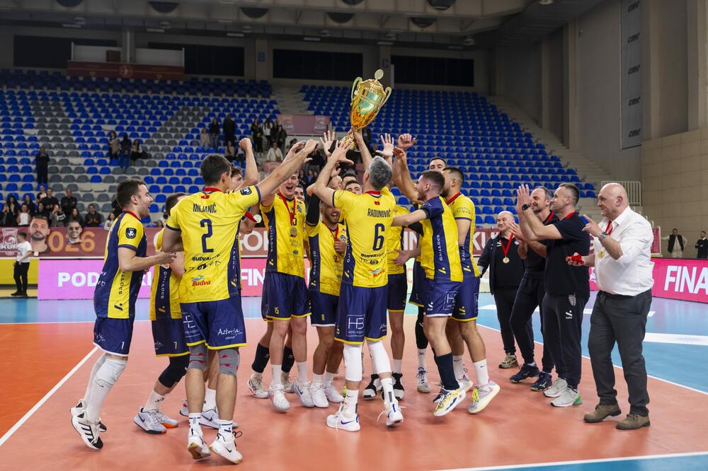 Slavlje odbojkaša Budve, Foto: OSCG