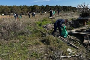 JP Morsko dobro: Realizovana ekološka akcija čišćenja dina na...