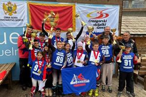 Dominacija Budućnosti na Prvenstvu Crne Gore u alpskom skijanju