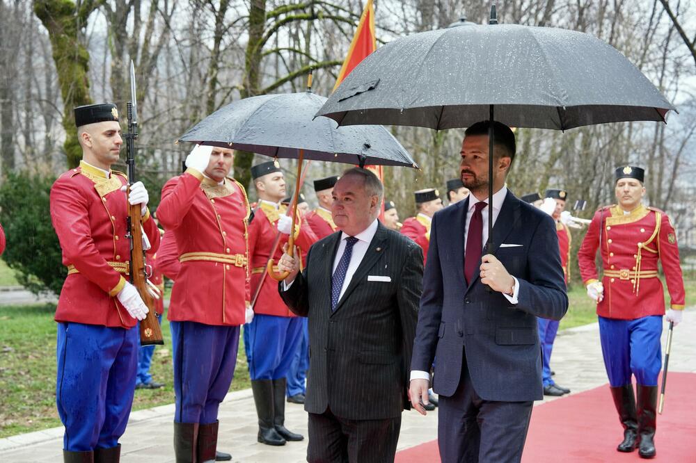 Milatović i Danlap, Foto: Kancelarija za odnose s javnošću predsjednika Crne Gore