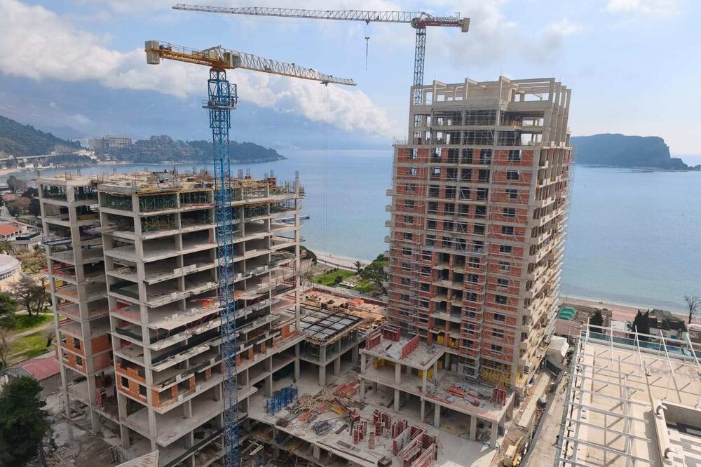 Kompleks koji se gradi, Foto: Vuk Lajović