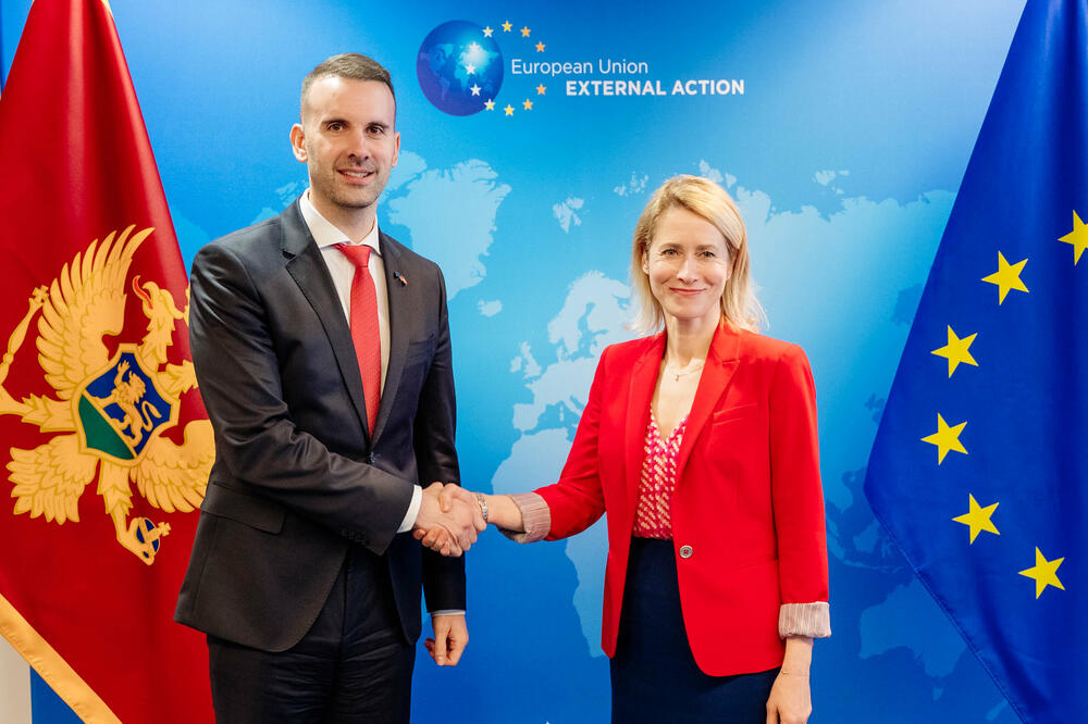 Spajić i Kaja Kalas, Foto: Bojan Gnjidić/Vlada Crne Gore