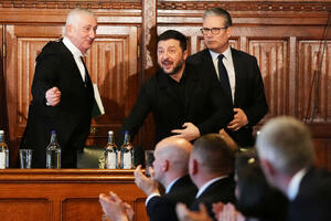 Zelenski u Londonu: Rusija i Iran su braća po mržnji, pa su zato i...