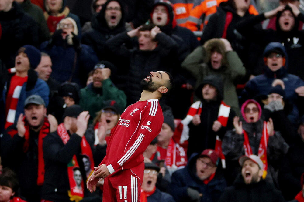 Liverpul priziva i faktor &ldquo;Enfild rouda&rdquo;: Mohamed Salah, Foto: Phil Noble