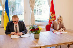 Crna Gora i Ukrajina potpisale Memorandum o saradnji u oblasti...