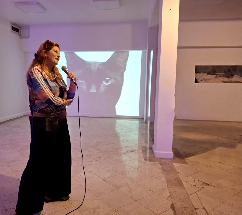 Mia David na otvaranju postavke