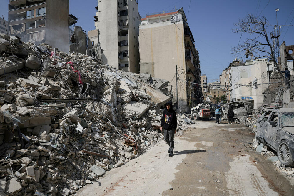 Detaljiz Bejruta, glavnog grada Libana, Foto: Reuters