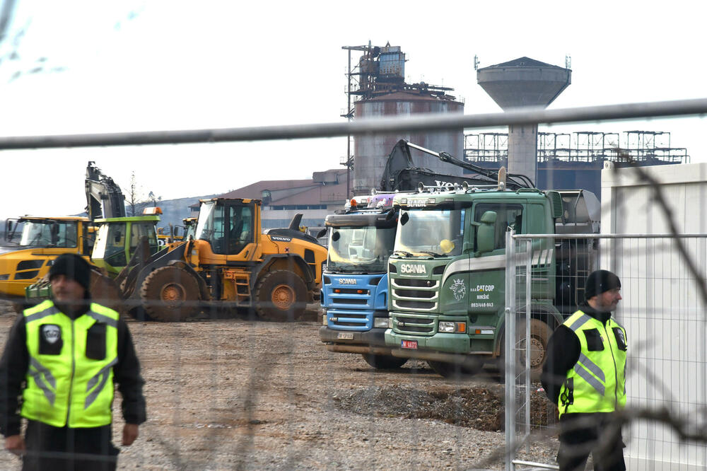 Gradilište postrojenja u Botunu, Foto: BORIS PEJOVIC