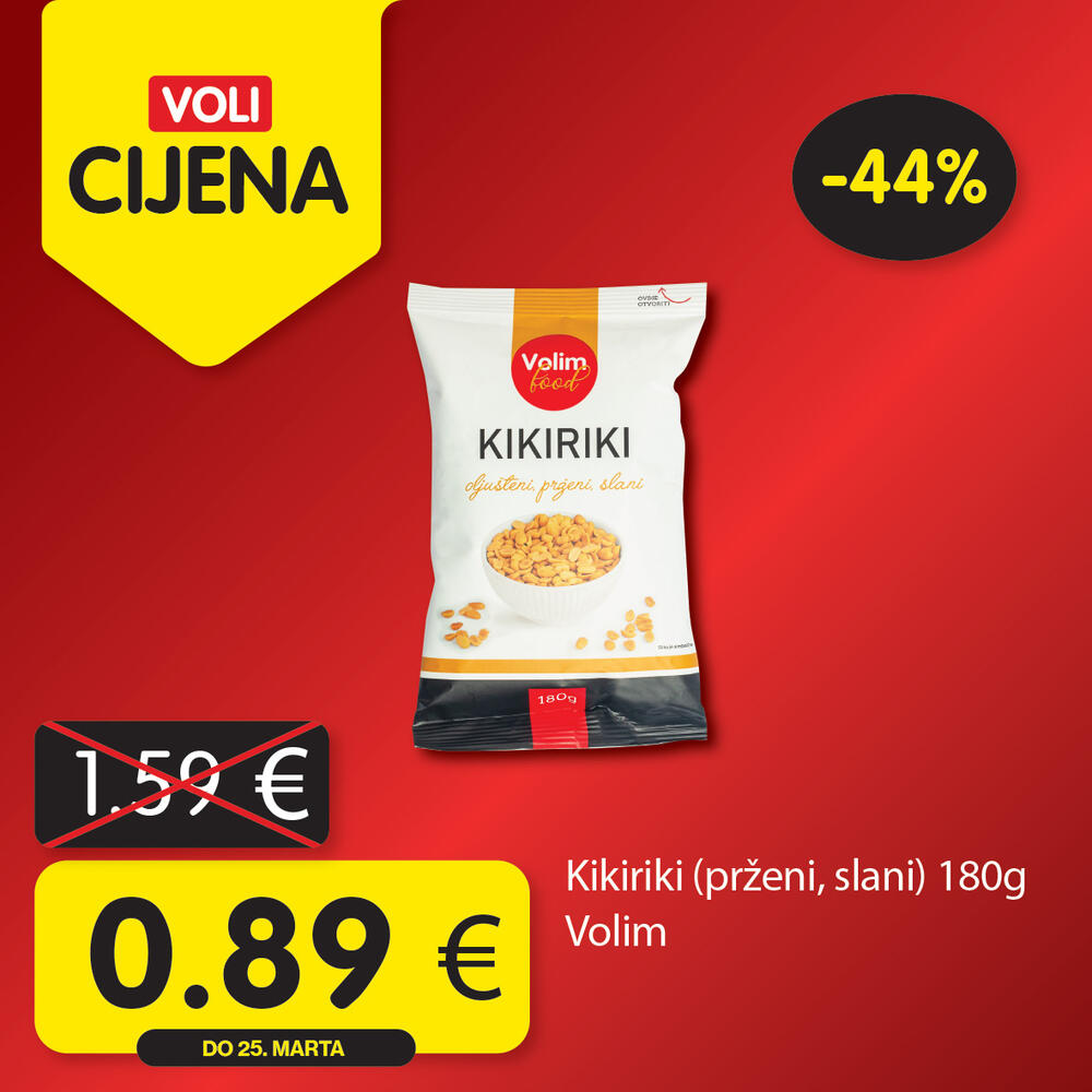 <p><em>U svim Voli i Naš diskont marketima, svakog četvrtka vas očekuje novi krug vaših omiljenih Voli cijena.</em></p>