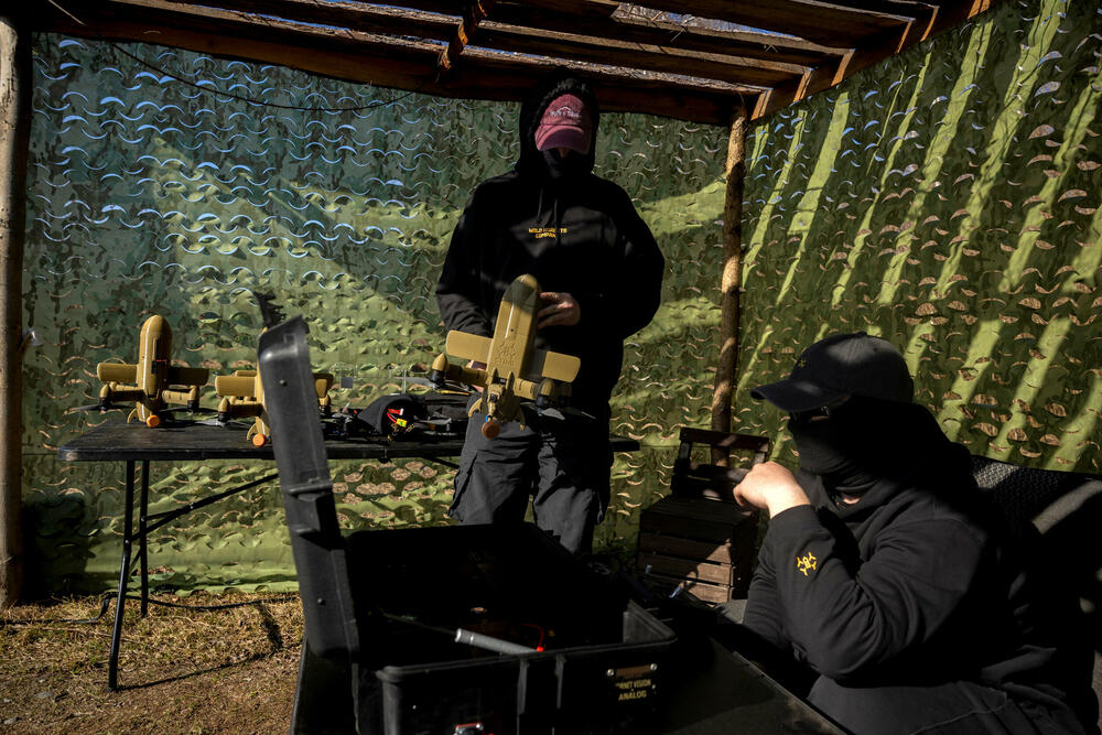 Demonstracija ukrajinskih dronova presretača