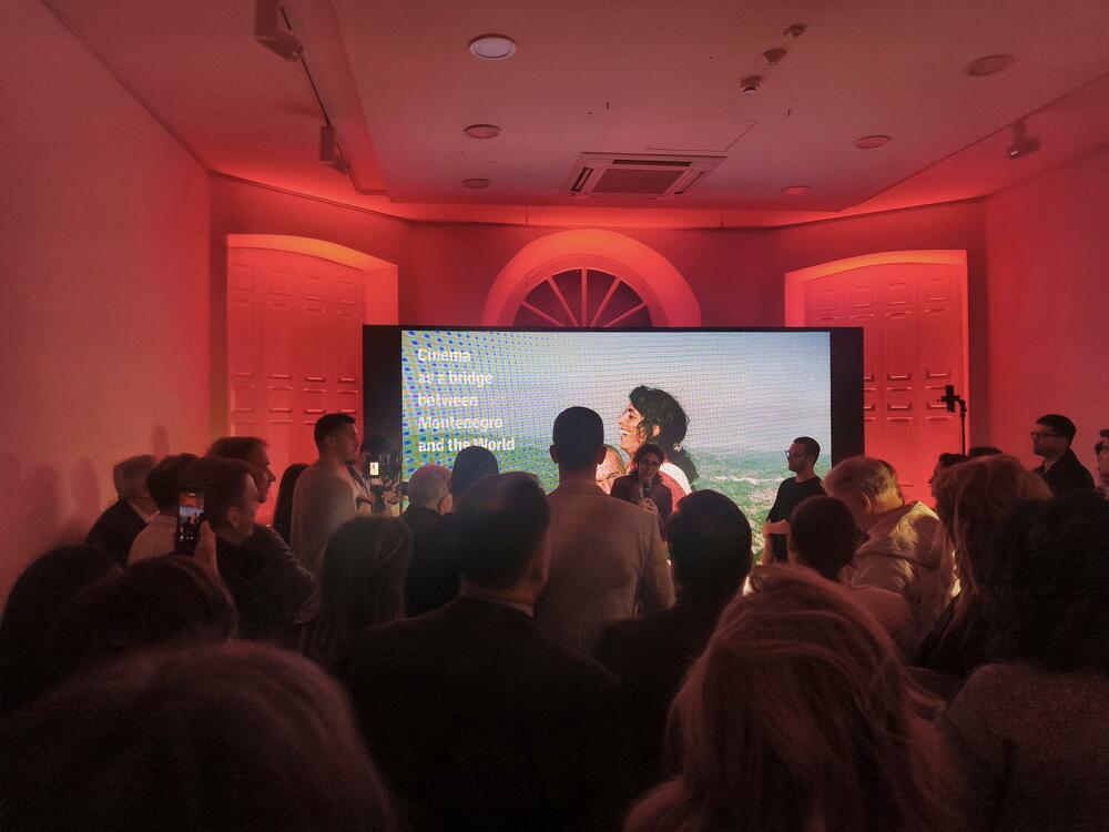 Sa predstavljanja filma u Dvorcu Petrovića