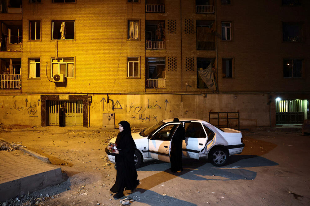 Detalj iz Teherana, glavnog grada Irana: Fotografija od 19. marta 2026. godine, Foto: Reuters