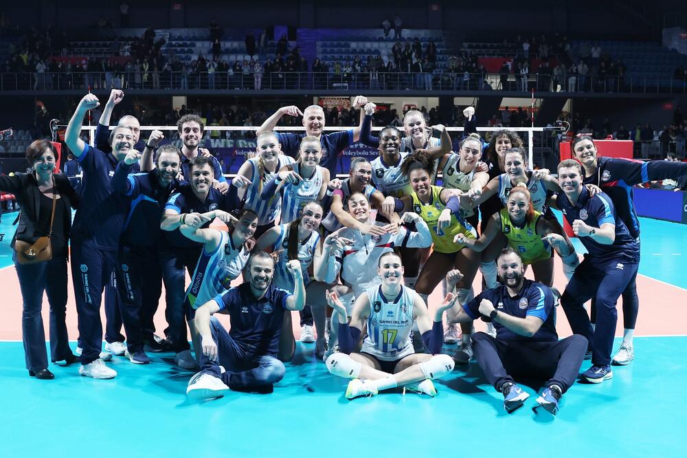 Sjajan posao igračica Skandićija, koje su eliminisale Fenerbahče Foto, Foto: CEV