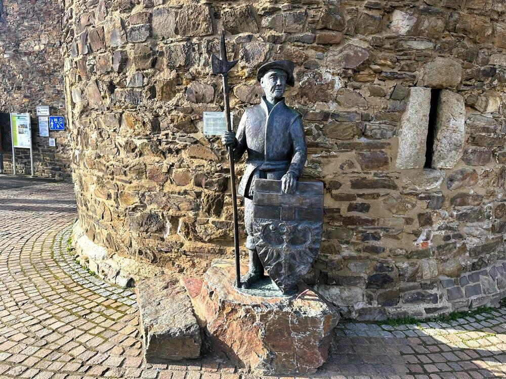 Arvajlerski strijelac stražari na kapiji